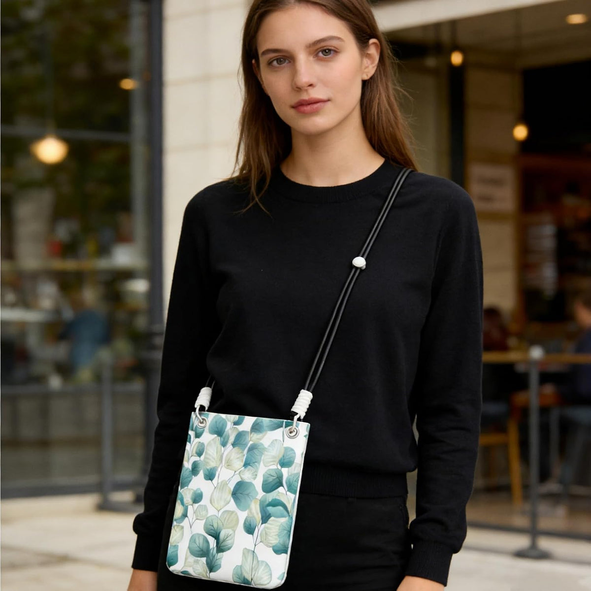 Crossbody Phone Bag | Equipped with Adjustable Detachable Strap, Ideal for Travel & Daily Commuting, Crossbody Bag for Men & Women