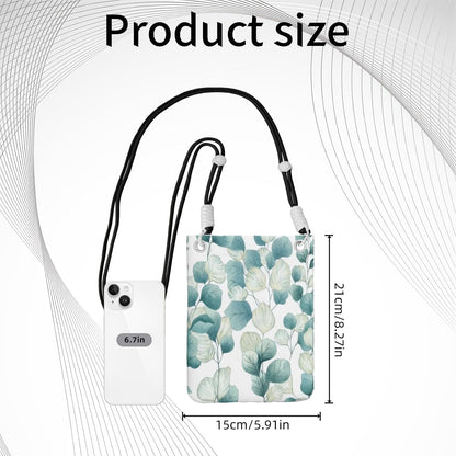 Crossbody Phone Bag | Equipped with Adjustable Detachable Strap, Ideal for Travel & Daily Commuting, Crossbody Bag for Men & Women