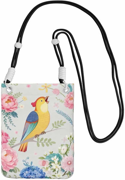 Crossbody Phone Bag | Equipped with Adjustable Detachable Strap, Ideal for Travel & Daily Commuting, Crossbody Bag for Men & Women