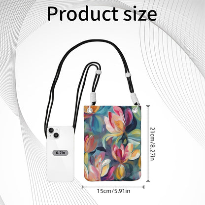 Crossbody Phone Bag | Equipped with Adjustable Detachable Strap, Ideal for Travel & Daily Commuting, Crossbody Bag for Men & Women