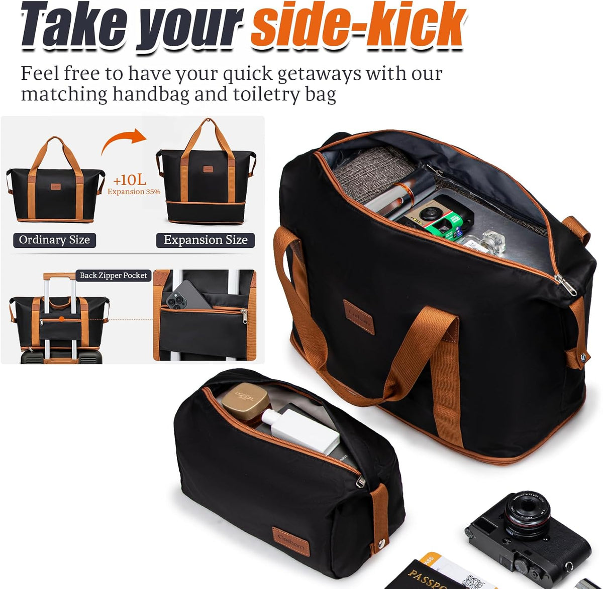 Luggage Sets 5 Piece Suitcases with Wheels, Suitcase Set ABS Hard Case Luggage with TSA Lock Spinner Wheels Durable Travel Luggage (5-Piece Set(20"/24"/28"))