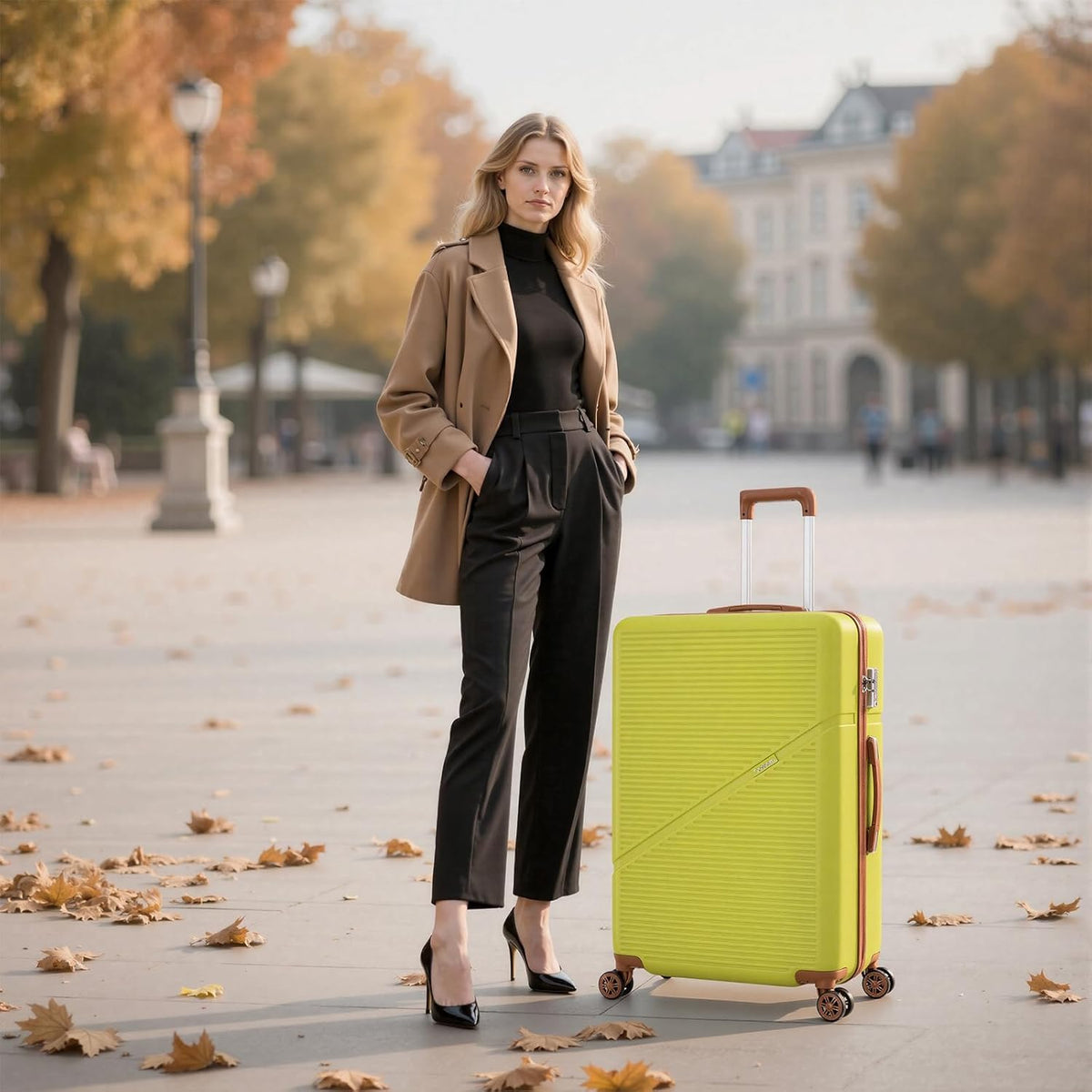 Luggage Sets 5 Piece Suitcases with Wheels, Suitcase Set ABS Hard Case Luggage with TSA Lock Spinner Wheels Durable Travel Luggage (5-Piece Set(20"/24"/28"))