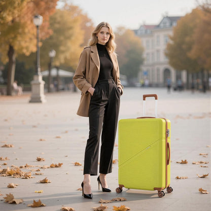 Luggage Sets 5 Piece Suitcases with Wheels, Suitcase Set ABS Hard Case Luggage with TSA Lock Spinner Wheels Durable Travel Luggage (5-Piece Set(20"/24"/28"))