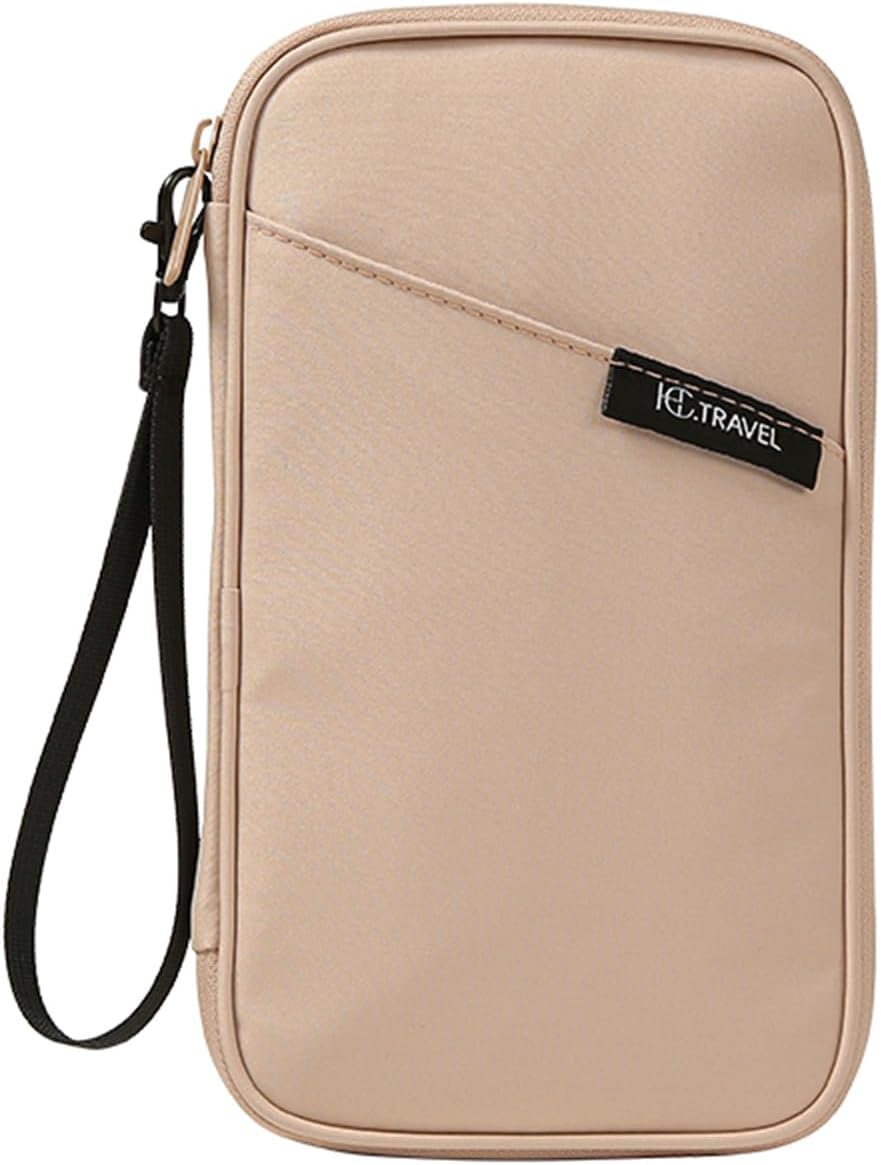 Family Passport Wallet & Travel Document Organizer-Large Capacity, Ultra-Slim Design for Men and Women,Secure Holder for Passports, Boarding Passes, Credit Cards, Cash, Travel Essentials