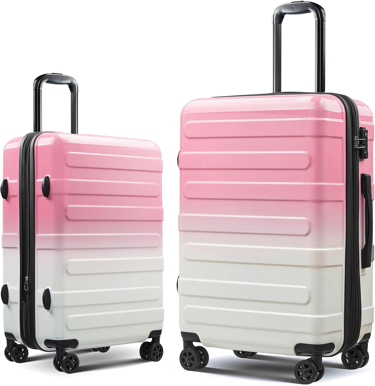 Carry on Luggage 22x14x9 Airline Approved, Expandable 20 Inch Hardside Suitcase with Wheels TSA Lock, PC+ABS Lightweight Carry on Suitcases for Women