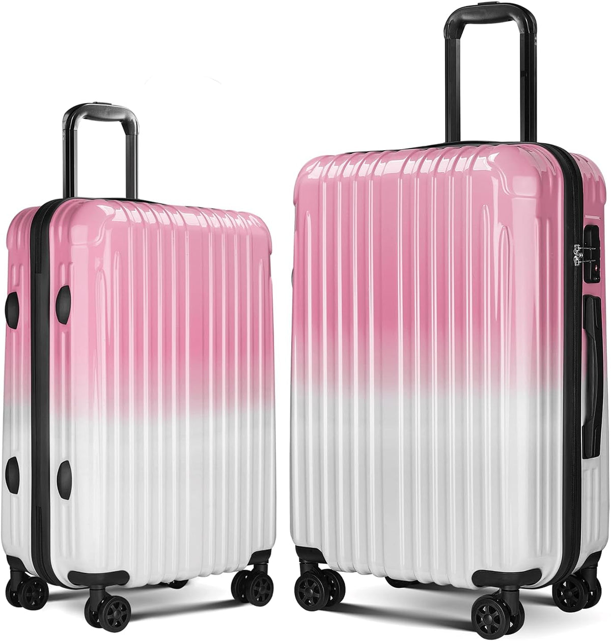 Carry on Luggage 22x14x9 Airline Approved, Expandable 20 Inch Hardside Suitcase with Wheels TSA Lock, PC+ABS Lightweight Carry on Suitcases for Women