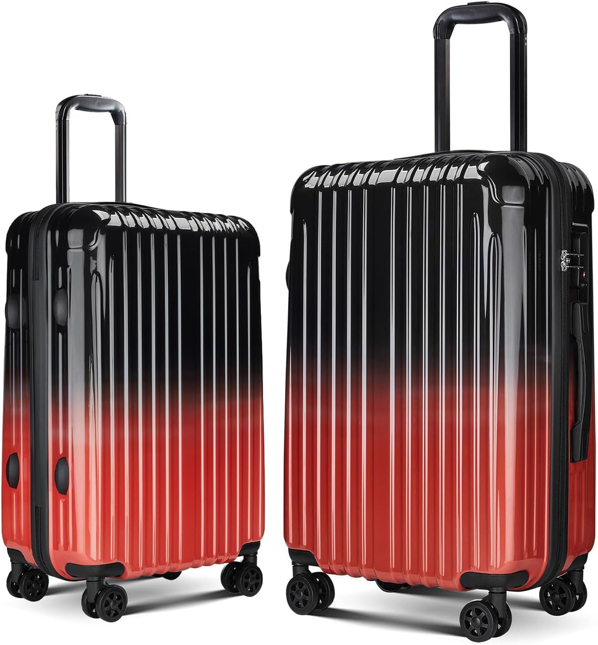 Carry on Luggage 22x14x9 Airline Approved, Expandable 20 Inch Hardside Suitcase with Wheels TSA Lock, PC+ABS Lightweight Carry on Suitcases for Women