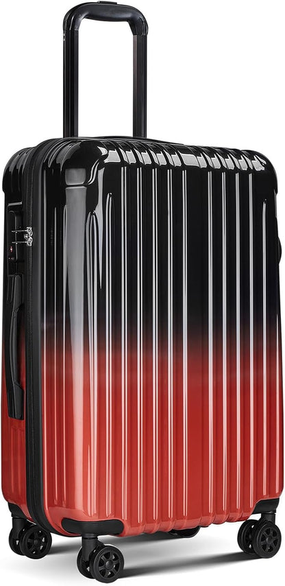Carry on Luggage 22x14x9 Airline Approved, Expandable 20 Inch Hardside Suitcase with Wheels TSA Lock, PC+ABS Lightweight Carry on Suitcases for Women