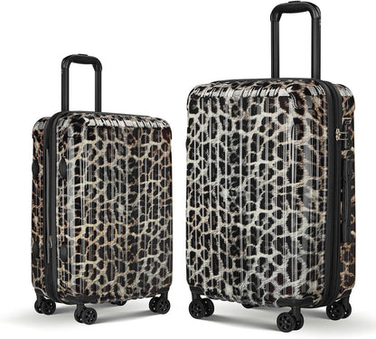 Carry on Luggage 22x14x9 Airline Approved, Expandable 20 Inch Hardside Suitcase with Wheels TSA Lock, PC+ABS Lightweight Carry on Suitcases for Women