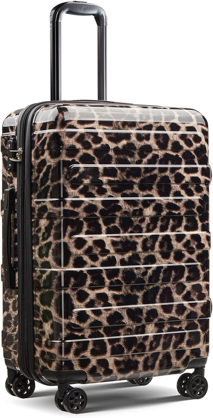 Carry on Luggage 22x14x9 Airline Approved, Expandable 20 Inch Hardside Suitcase with Wheels TSA Lock, PC+ABS Lightweight Carry on Suitcases for Women