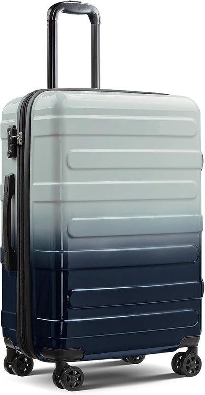 Carry on Luggage 22x14x9 Airline Approved, Expandable 20 Inch Hardside Suitcase with Wheels TSA Lock, PC+ABS Lightweight Carry on Suitcases for Women