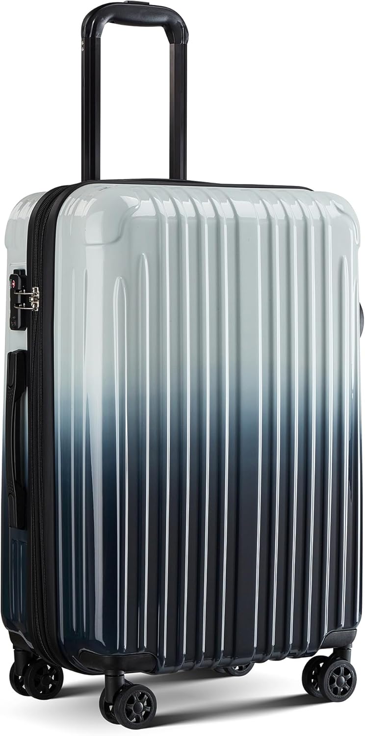 Carry on Luggage 22x14x9 Airline Approved, Expandable 20 Inch Hardside Suitcase with Wheels TSA Lock, PC+ABS Lightweight Carry on Suitcases for Women