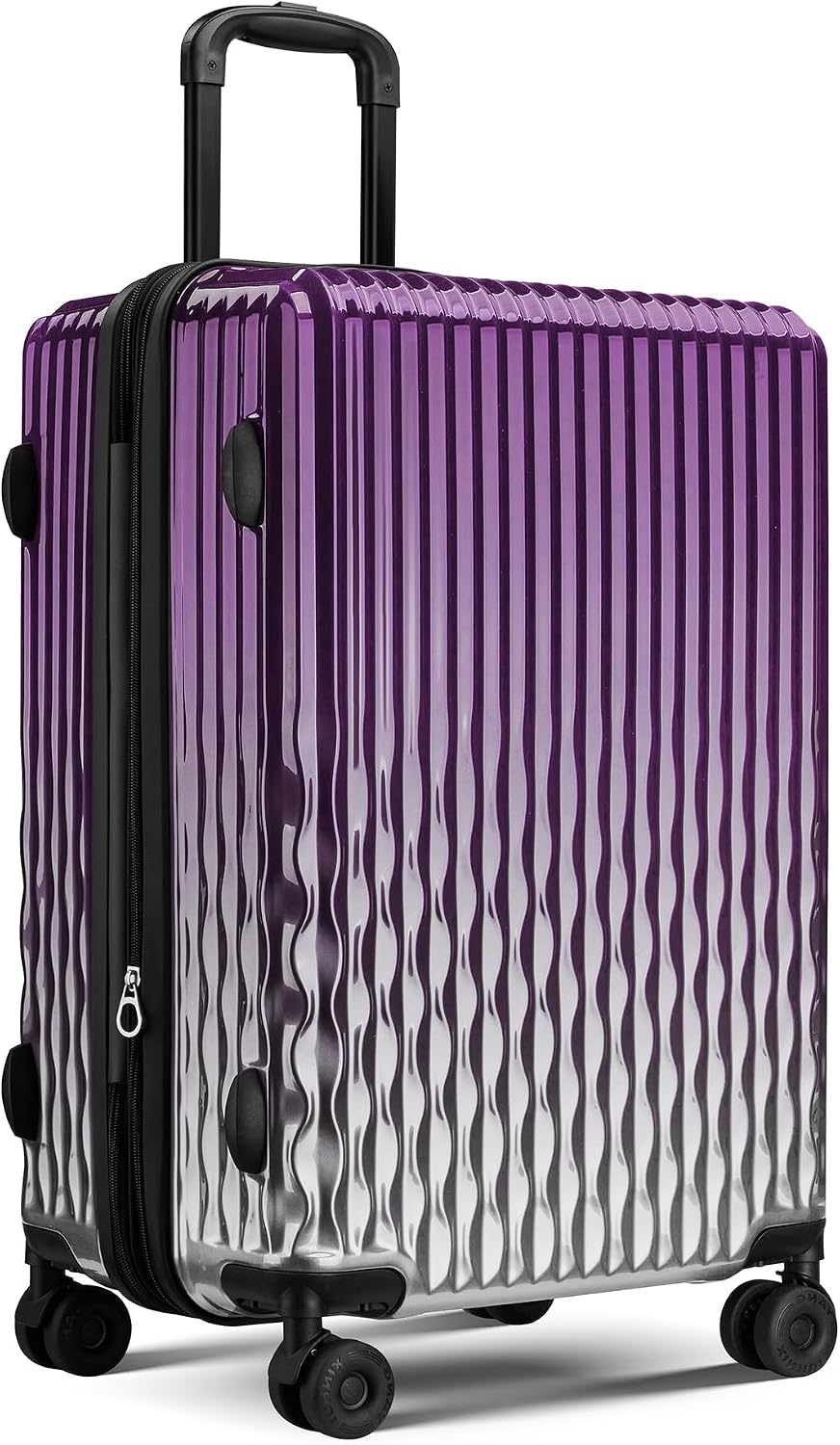 Carry on Luggage 22x14x9 Airline Approved, Expandable 20 Inch Hardside Suitcase with Wheels TSA Lock, PC+ABS Lightweight Carry on Suitcases for Women