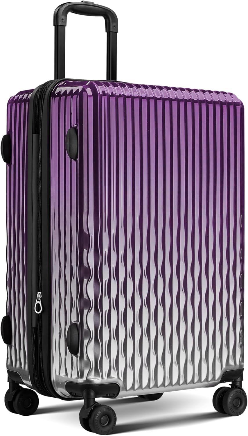 Carry on Luggage 22x14x9 Airline Approved, Expandable 20 Inch Hardside Suitcase with Wheels TSA Lock, PC+ABS Lightweight Carry on Suitcases for Women