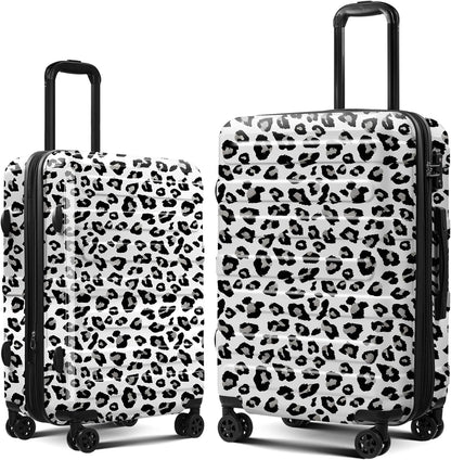 Carry on Luggage 22x14x9 Airline Approved, Expandable 20 Inch Hardside Suitcase with Wheels TSA Lock, PC+ABS Lightweight Carry on Suitcases for Women