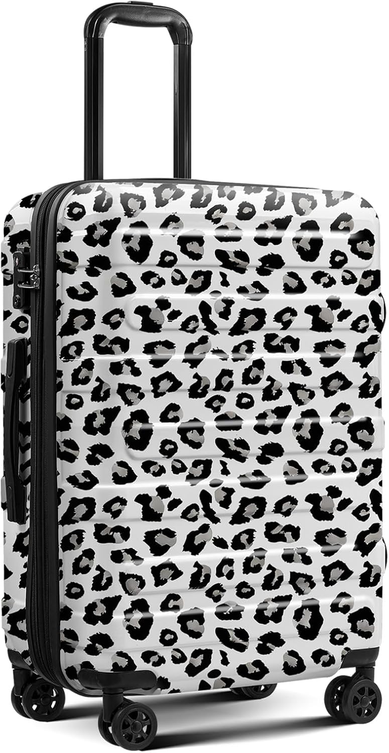 Carry on Luggage 22x14x9 Airline Approved, Expandable 20 Inch Hardside Suitcase with Wheels TSA Lock, PC+ABS Lightweight Carry on Suitcases for Women