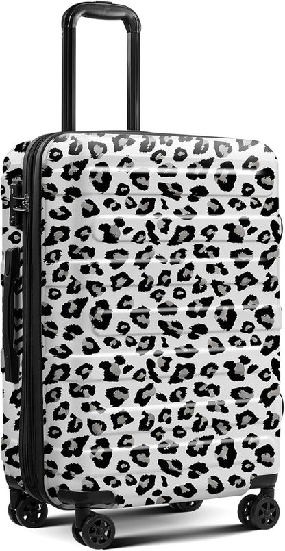 Carry on Luggage 22x14x9 Airline Approved, Expandable 20 Inch Hardside Suitcase with Wheels TSA Lock, PC+ABS Lightweight Carry on Suitcases for Women