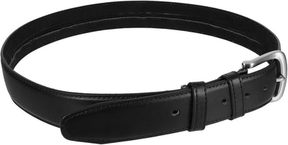 Hidden Money Pocket Travel Waist Belt Concealed Zipper for Secure Storage of Valuables Brown Pu Money Belt for Men