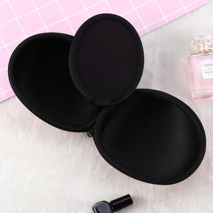 Delicate Laundry Bag 3pcs Silicone Bra Case Invisible Bra Storage Case Zippered Travel Case for Women(Leopard) Delicates Laundry Bag