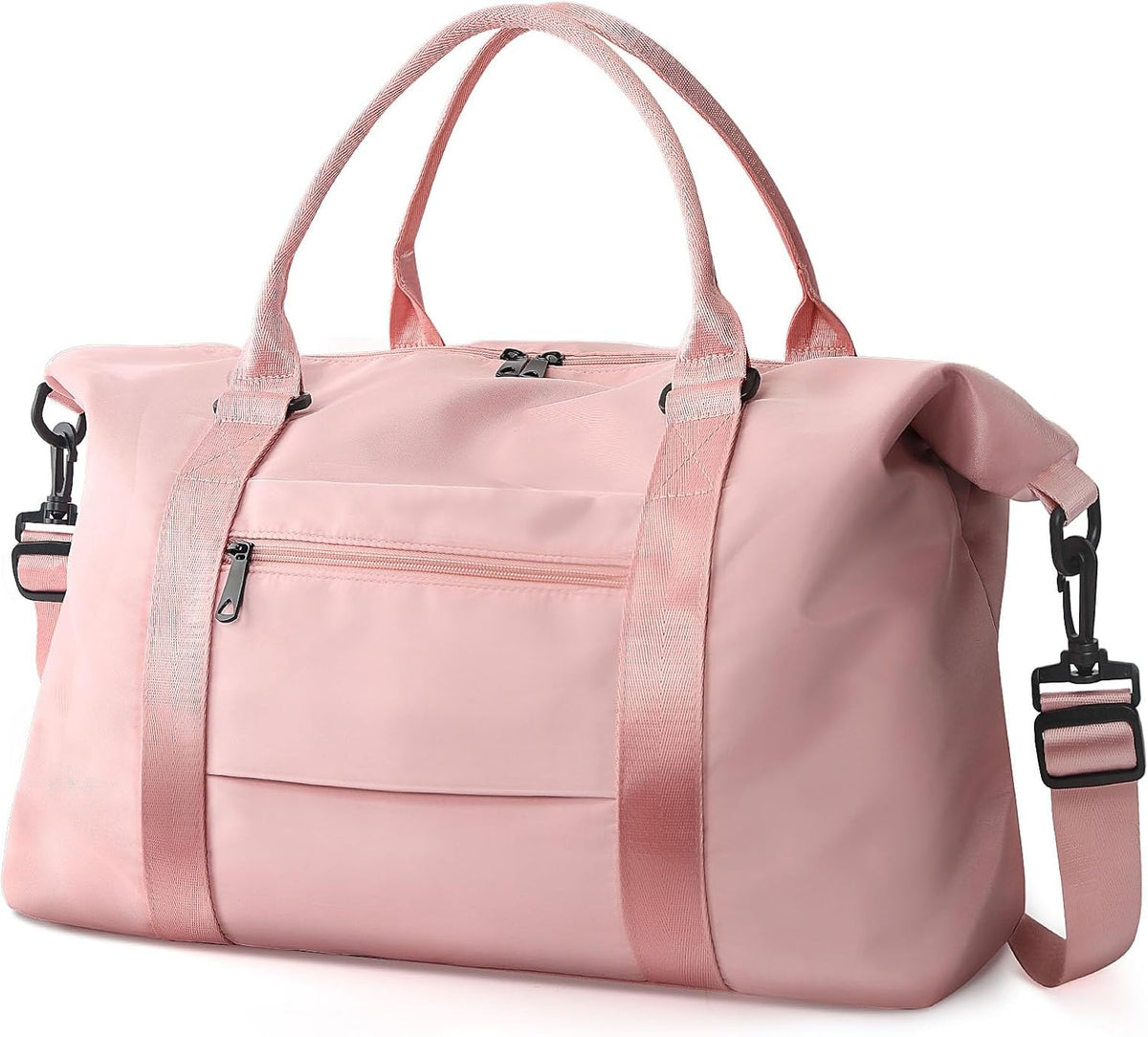 Travel Duffle, Waterproof Weekender Carry On Tote for Women, Travel Essentials Sport Gym for Men, Hospital Bag for Labor and Delivery, Overnight Luggage With Trolley Sleeve