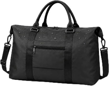 Travel Duffle, Waterproof Weekender Carry On Tote for Women, Travel Essentials Sport Gym for Men, Hospital Bag for Labor and Delivery, Overnight Luggage With Trolley Sleeve