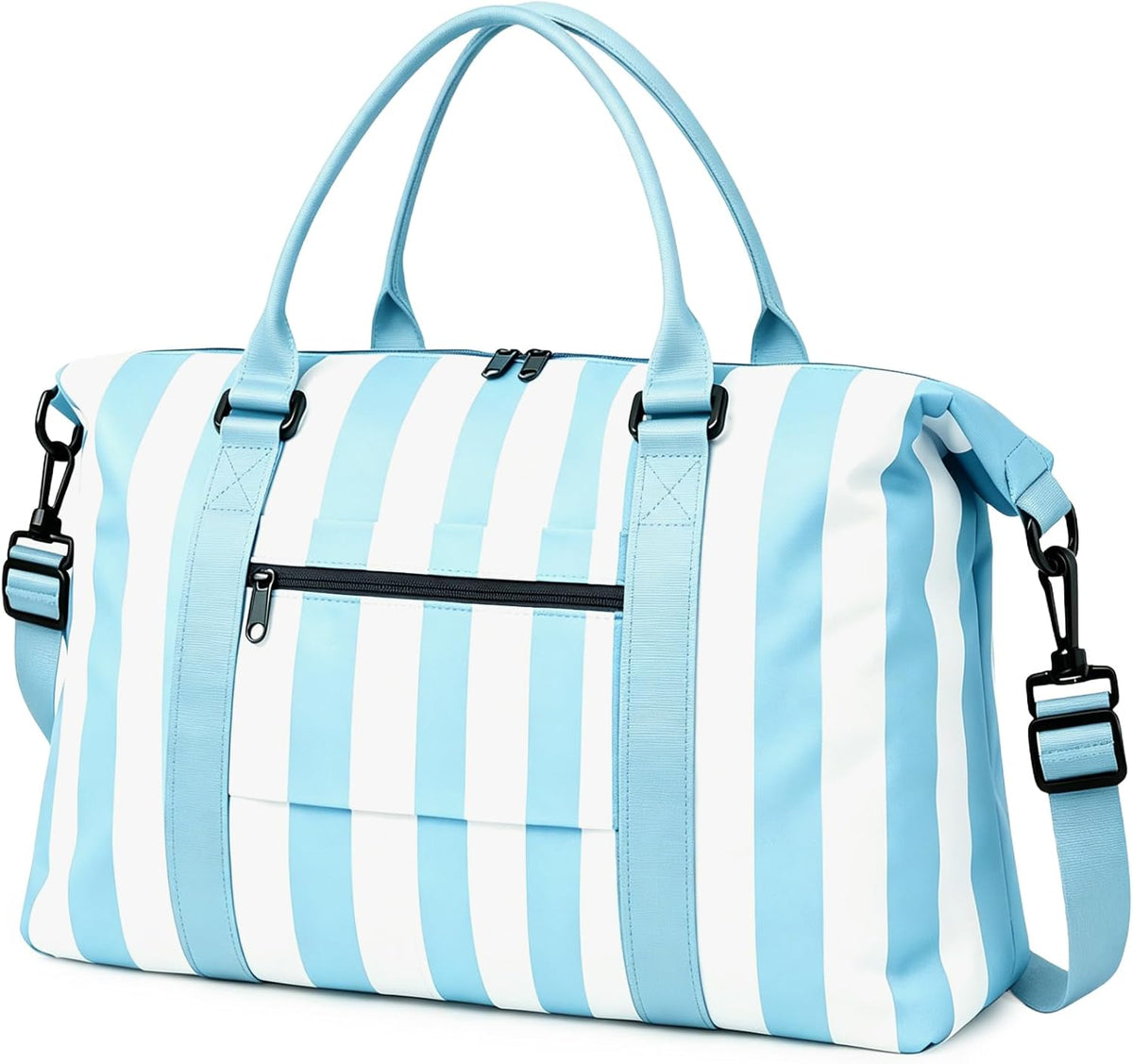 Travel Duffle, Waterproof Weekender Carry On Tote for Women, Travel Essentials Sport Gym for Men, Hospital Bag for Labor and Delivery, Overnight Luggage With Trolley Sleeve