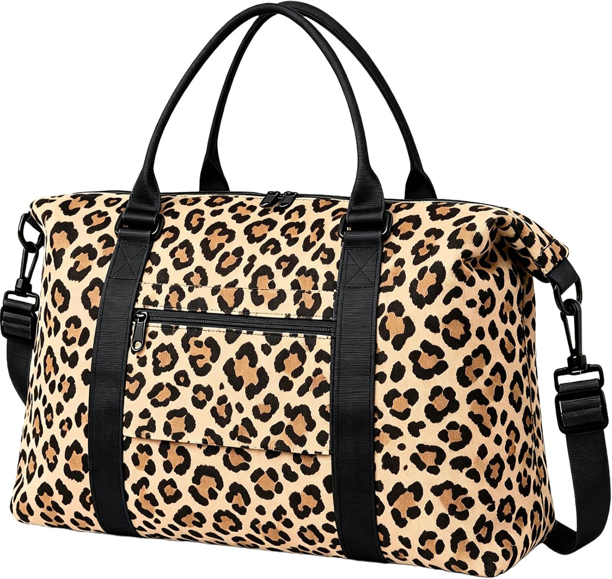 Travel Duffle, Waterproof Weekender Carry On Tote for Women, Travel Essentials Sport Gym for Men, Hospital Bag for Labor and Delivery, Overnight Luggage With Trolley Sleeve