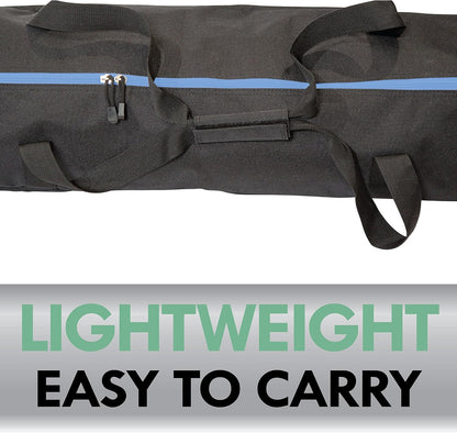 Ski Bag and Ski Boot Bag Combo - Ski Bags for Air Travel - Unpadded Snow Ski Bags Fit Skis Up to 200cm - For Men, Women, Adults, and Children