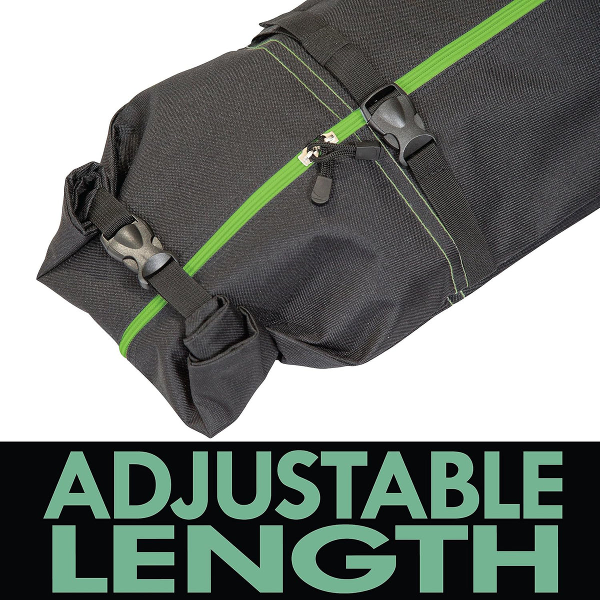 Ski Bag and Ski Boot Bag Combo - Ski Bags for Air Travel - Unpadded Snow Ski Bags Fit Skis Up to 200cm - For Men, Women, Adults, and Children
