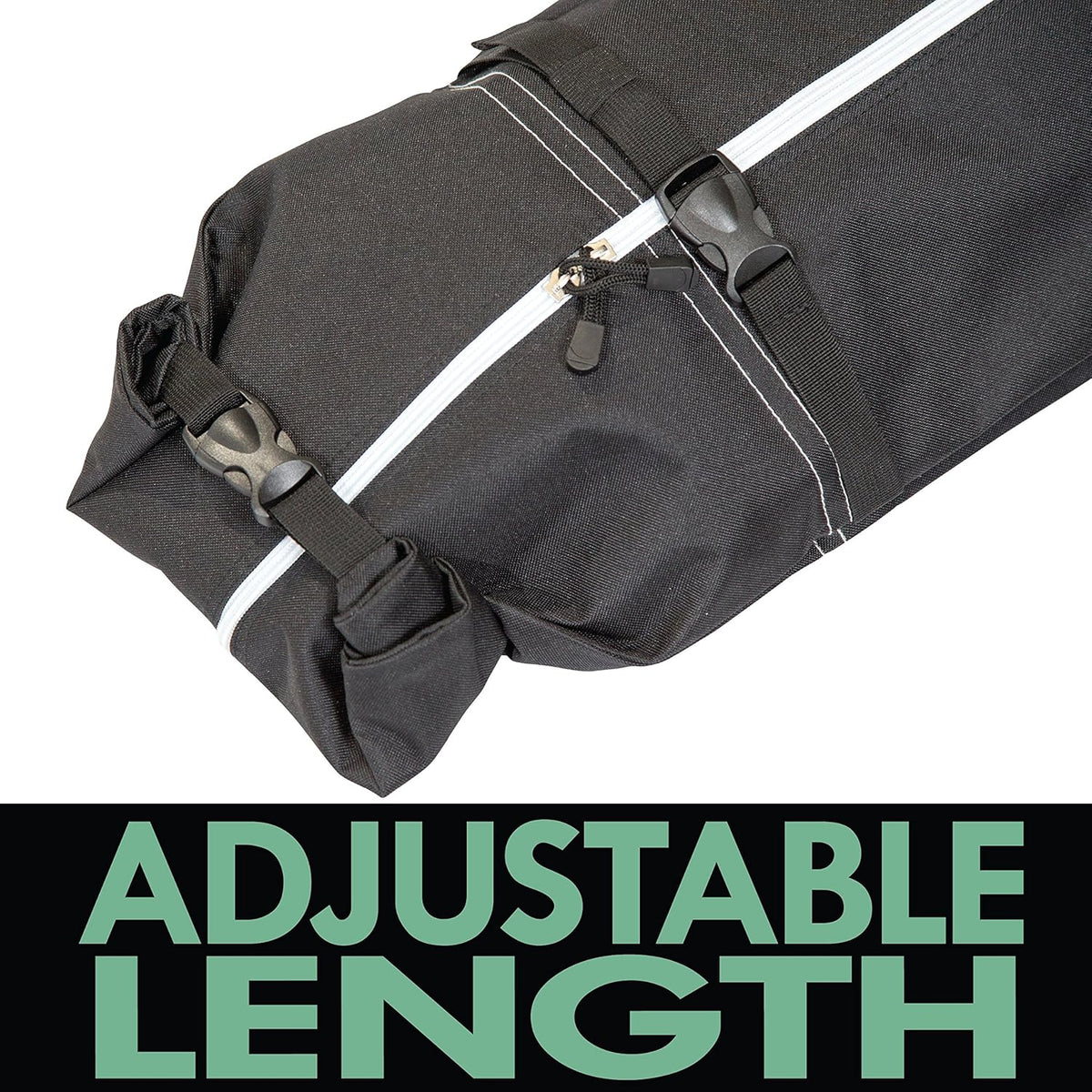 Ski Bag and Ski Boot Bag Combo - Ski Bags for Air Travel - Unpadded Snow Ski Bags Fit Skis Up to 200cm - For Men, Women, Adults, and Children