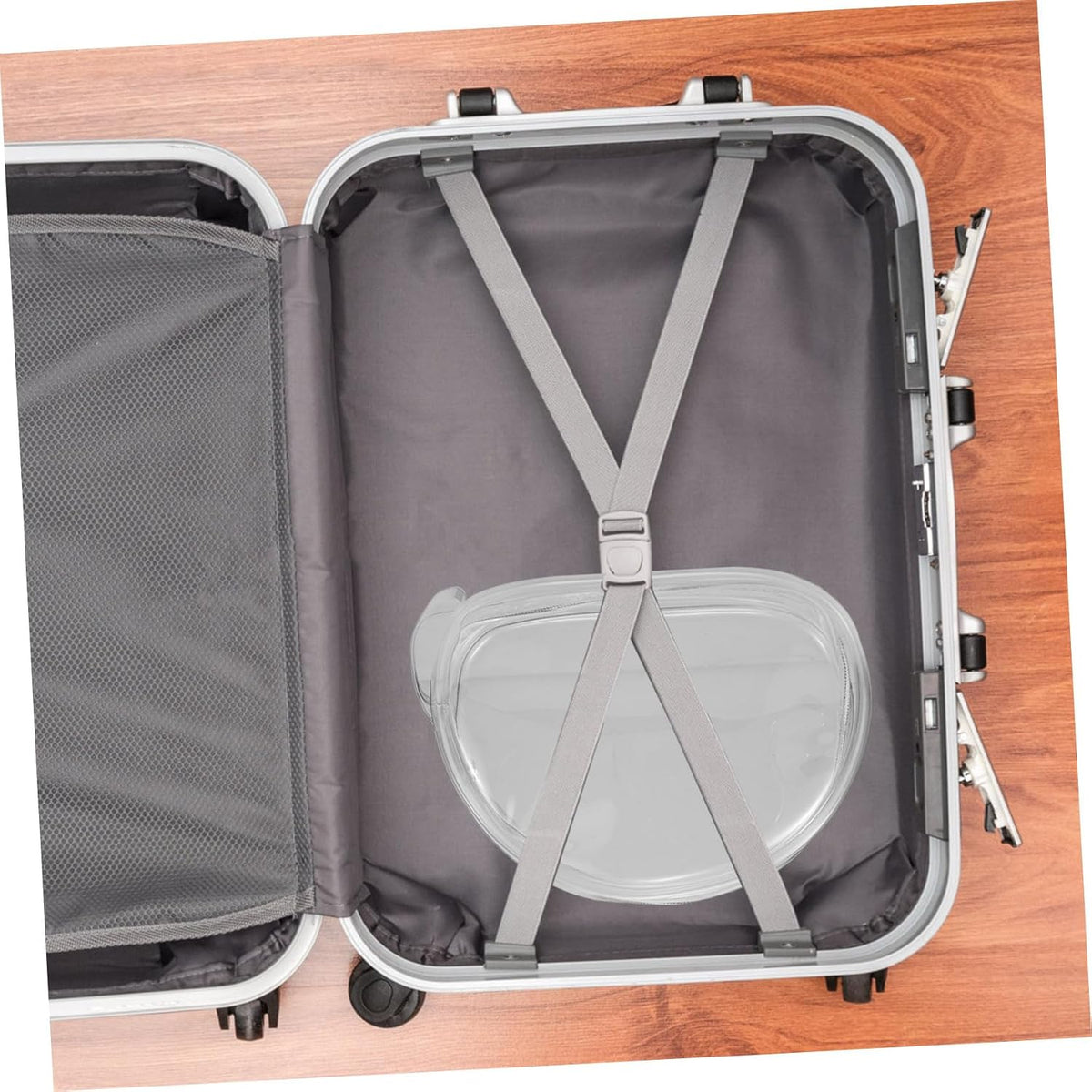 2pcs Organizer Storage Case for Undergarments Compact and Lightweight Design for Suitcase Carry