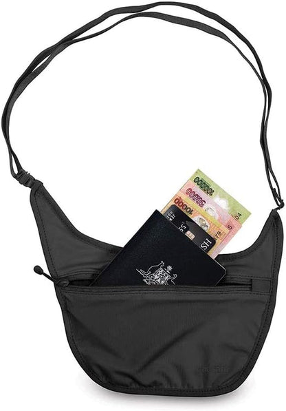 Coversafe S80 Anti-Theft Secret Body Pouch, Black
