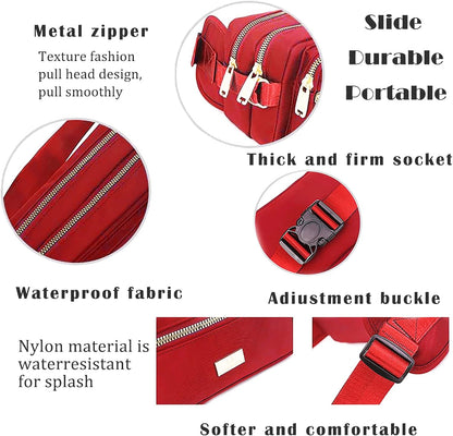 Extra Large Fashion Fanny Pack for Men Women, Waist Bag for Waterproof Hiking Running Biking Gym Outdoor Sports Travel Belt Bag (Black)