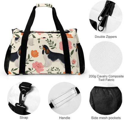 Duffel Bag for Weekend Travel and Gym Sports Overnight Spacious Design Adjustable Strap
