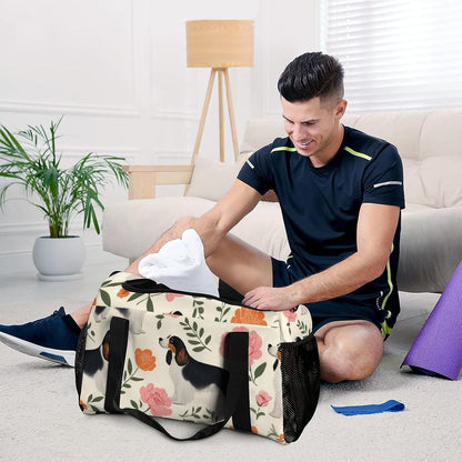 Duffel Bag for Weekend Travel and Gym Sports Overnight Spacious Design Adjustable Strap