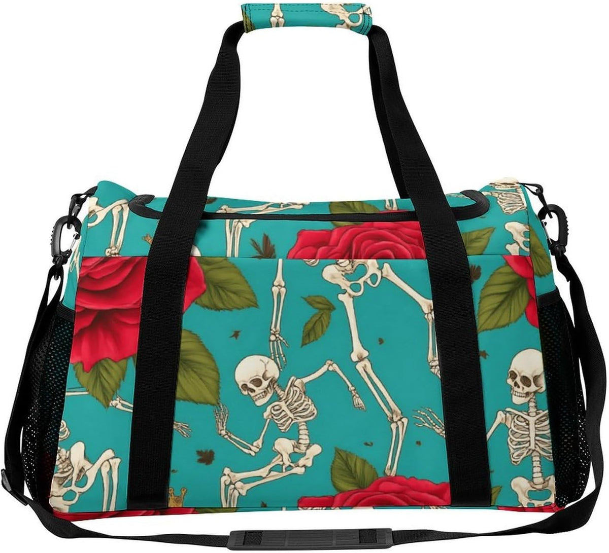 Duffel Bag for Weekend Travel and Gym Sports Overnight Spacious Design Adjustable Strap