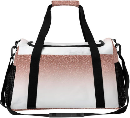 Duffel Bag for Weekend Travel and Gym Sports Overnight Spacious Design Adjustable Strap