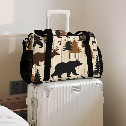 Duffel Bag for Weekend Travel and Gym Sports Overnight Spacious Design Adjustable Strap