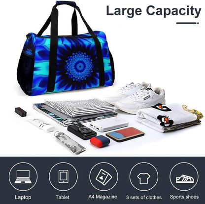 Duffel Bag for Weekend Travel and Gym Sports Overnight Spacious Design Adjustable Strap