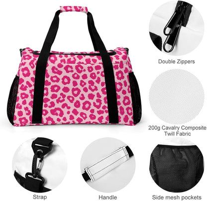 Duffel Bag for Weekend Travel and Gym Sports Overnight Spacious Design Adjustable Strap
