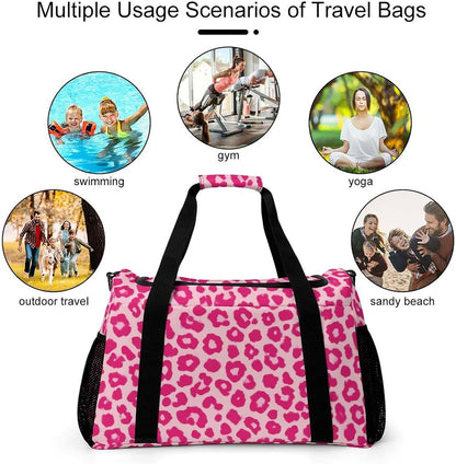 Duffel Bag for Weekend Travel and Gym Sports Overnight Spacious Design Adjustable Strap