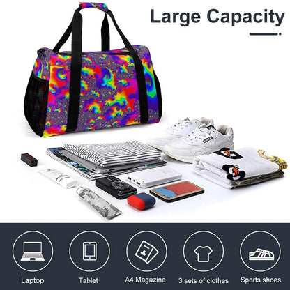 Duffel Bag for Weekend Travel and Gym Sports Overnight Spacious Design Adjustable Strap