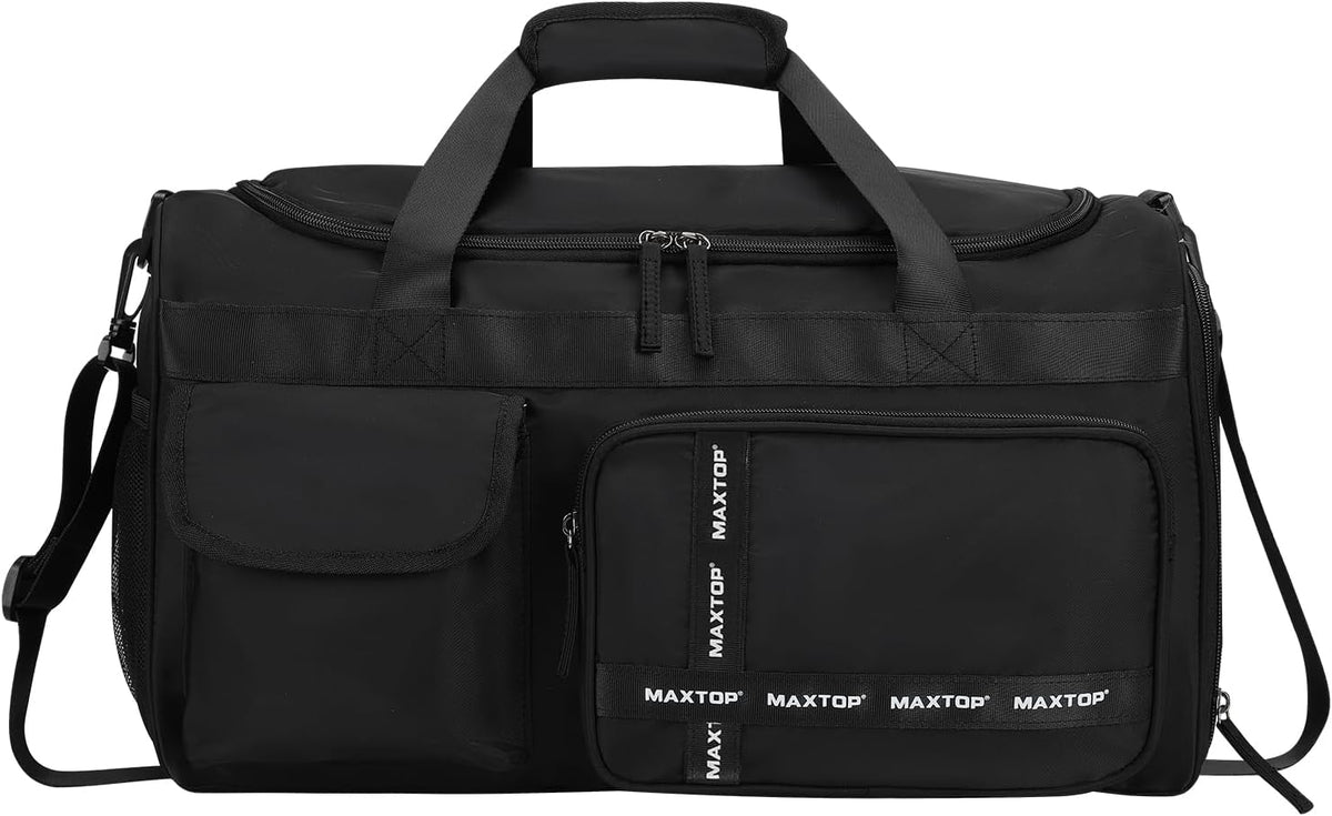 Gym Bag for Women Men Travel Duffle Bag Large Capacity Carry On Weekender Overnight Bag With Shoe Compartment Gym Tote Dry Wet Separation Duffel Bag for Travel
