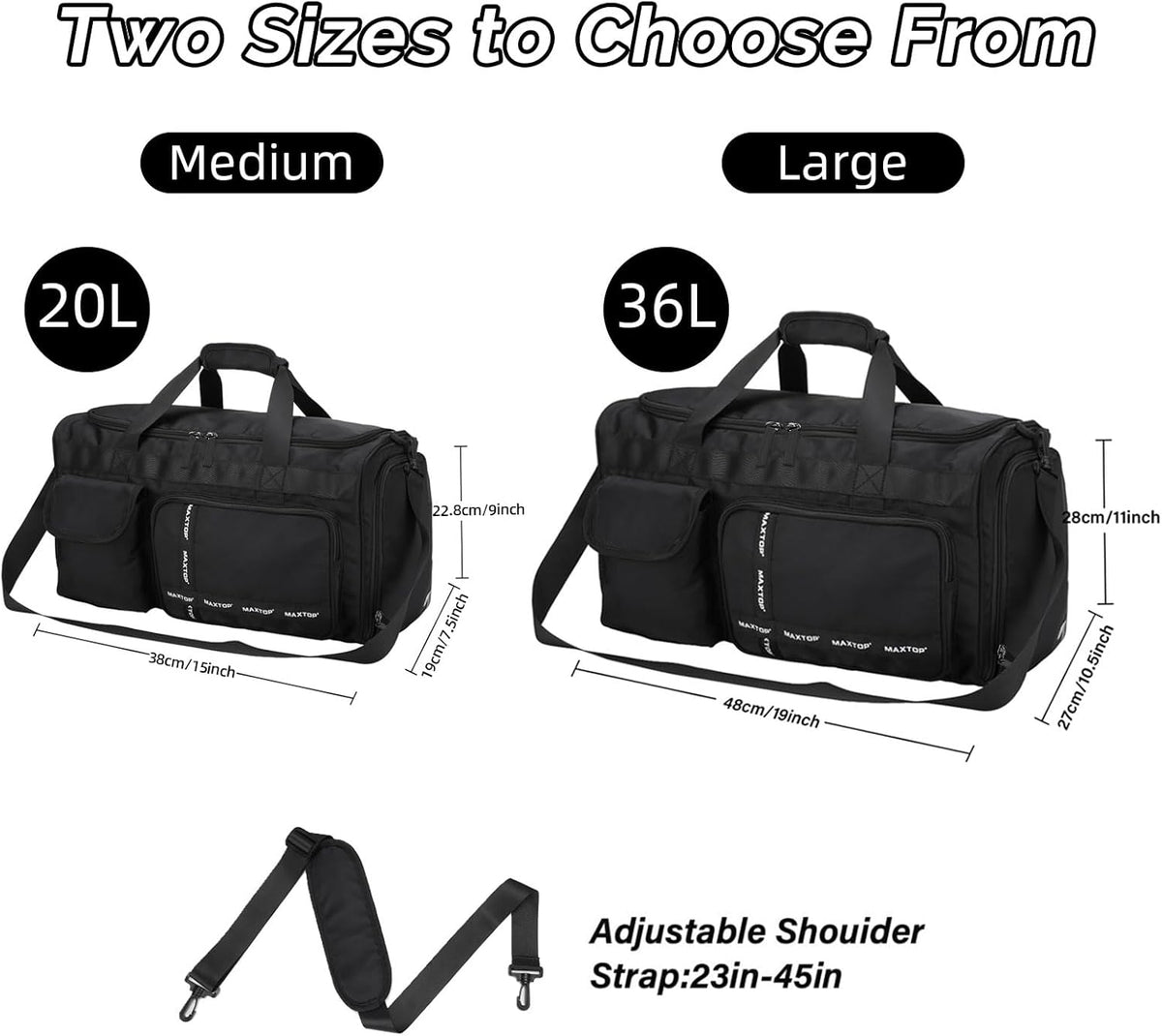 Gym Bag for Women Men Travel Duffle Bag Large Capacity Carry On Weekender Overnight Bag With Shoe Compartment Gym Tote Dry Wet Separation Duffel Bag for Travel