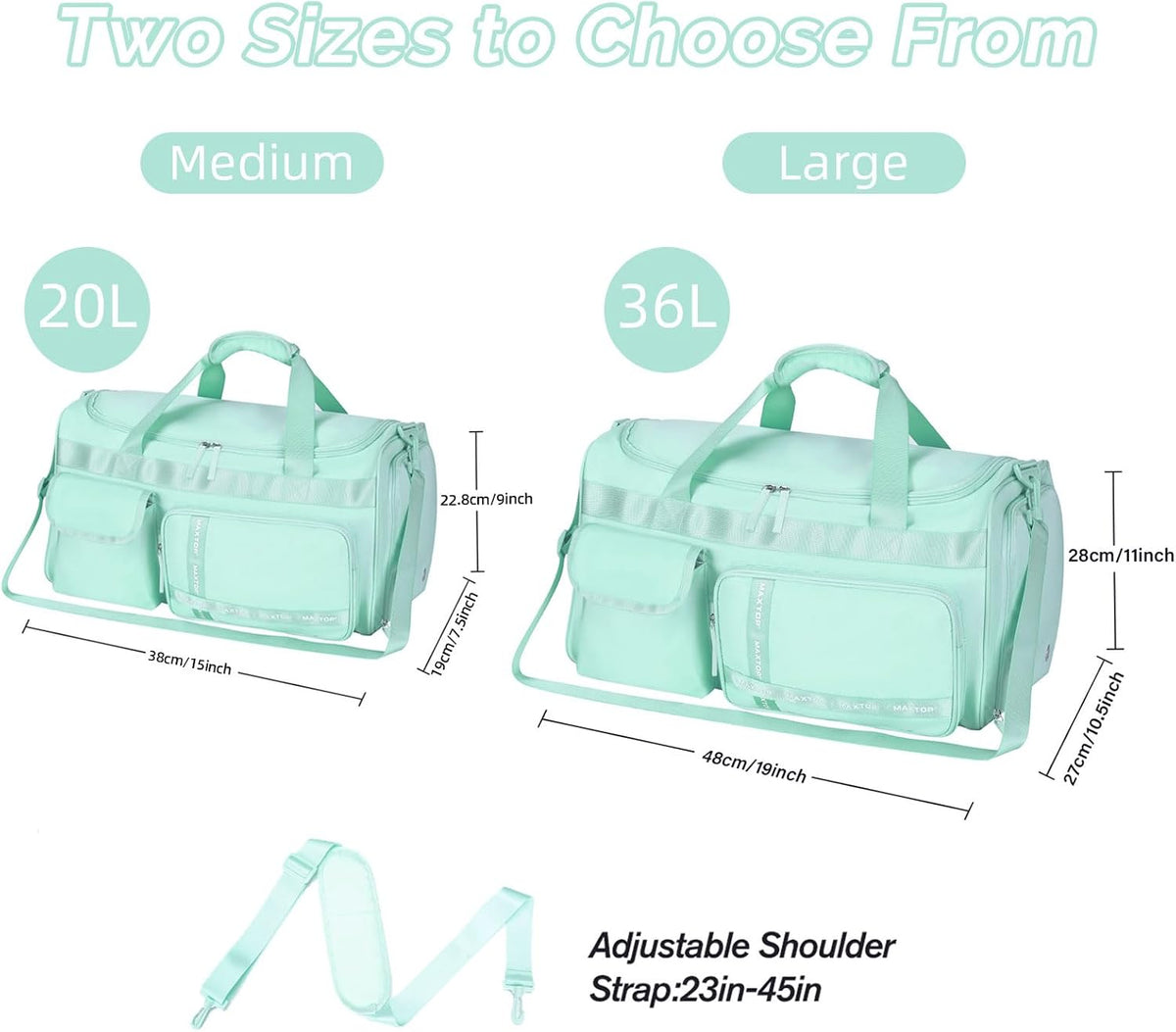 Gym Bag for Women Men Travel Duffle Bag Large Capacity Carry On Weekender Overnight Bag With Shoe Compartment Gym Tote Dry Wet Separation Duffel Bag for Travel