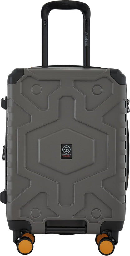 ATG Outland Expandable Hardside Luggage, Jet Black, 22" Carry-On
