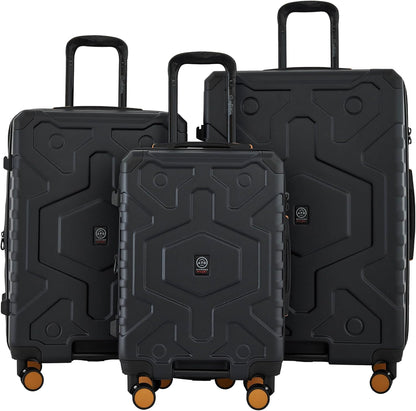 ATG Outland Expandable Hardside Luggage, Jet Black, 22" Carry-On