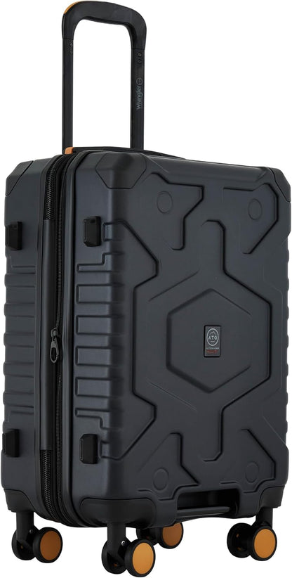 ATG Outland Expandable Hardside Luggage, Jet Black, 22" Carry-On