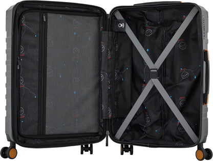 ATG Outland Expandable Hardside Luggage, Jet Black, 22" Carry-On