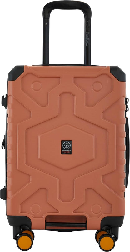 ATG Outland Expandable Hardside Luggage, Jet Black, 22" Carry-On